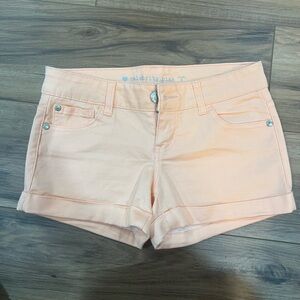 Celebrity Pink Women's Light Peach Jean Shorts